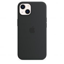 iPhone 13 Silicone Case with MagSafe – Midnight