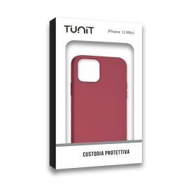 COQUE IPHONE iPhone 12 Mini Micro-Fibre Rose Rouge